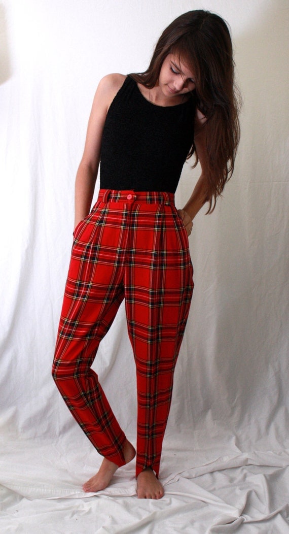 red plaid pants walmart