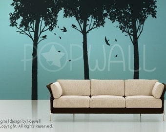 Tree Wall Sticker Wall Decals - Shady Tree wall decal 074