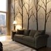 EXTRA FREE 10 BIRDS- Tree Wall Decal - Winter Tree wall decals Wall Sticker - wall decor