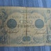 Old French Banknote Five Francs