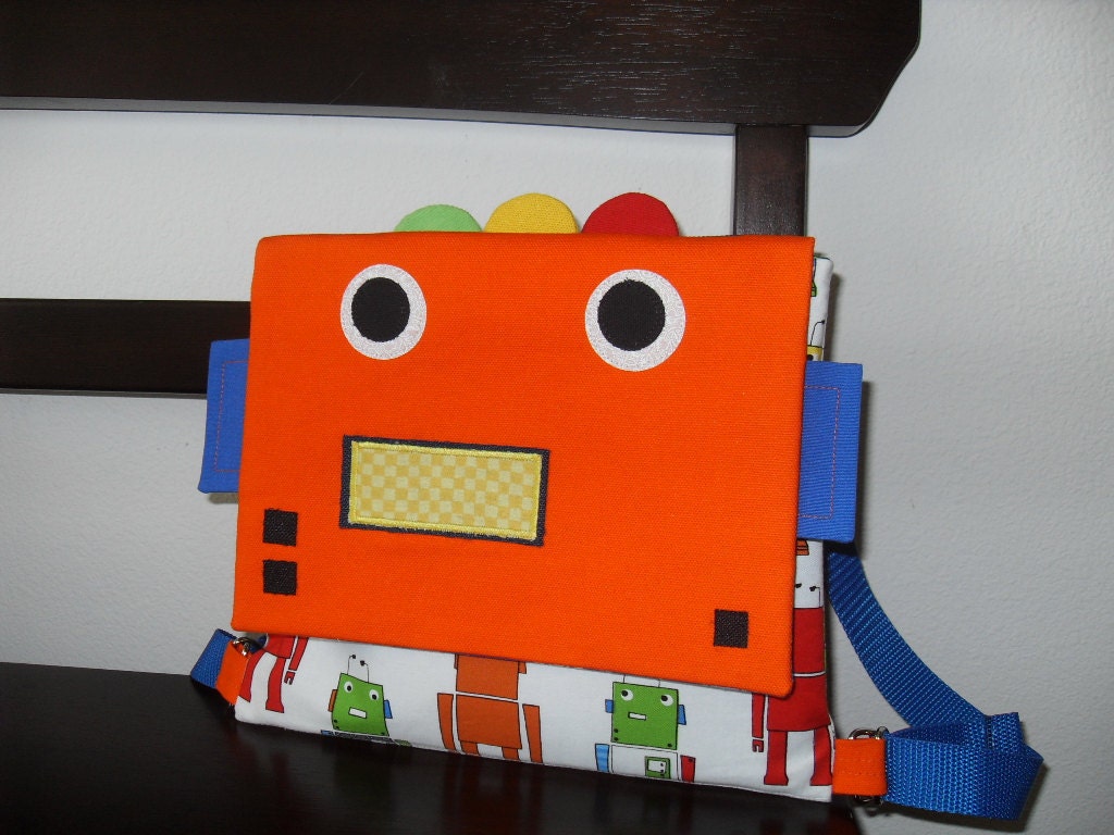 Robot Backpack by Bobotz on Etsy