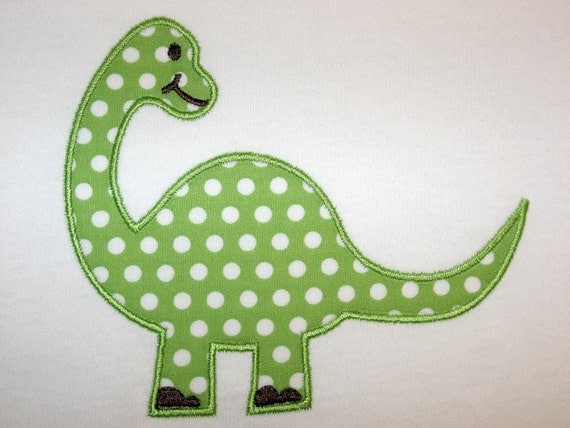 014 Dinosaur Machine Embroidery Applique Design