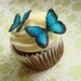Edible Butterflies - 20 small blue