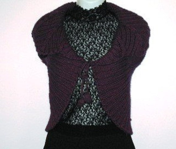 INSTANT DOWNLOAD Knitting Pattern - Striking Purple ...