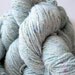Knitting Yarn Peace Fleece wool knitting supplies worsted weight yarn for knitting wool felting wool yarn Lenas Meadow light green