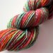 Handspun yarns, wool, neon yarn, corriedale wool 130 yards