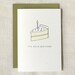 Birthday Card - Puke