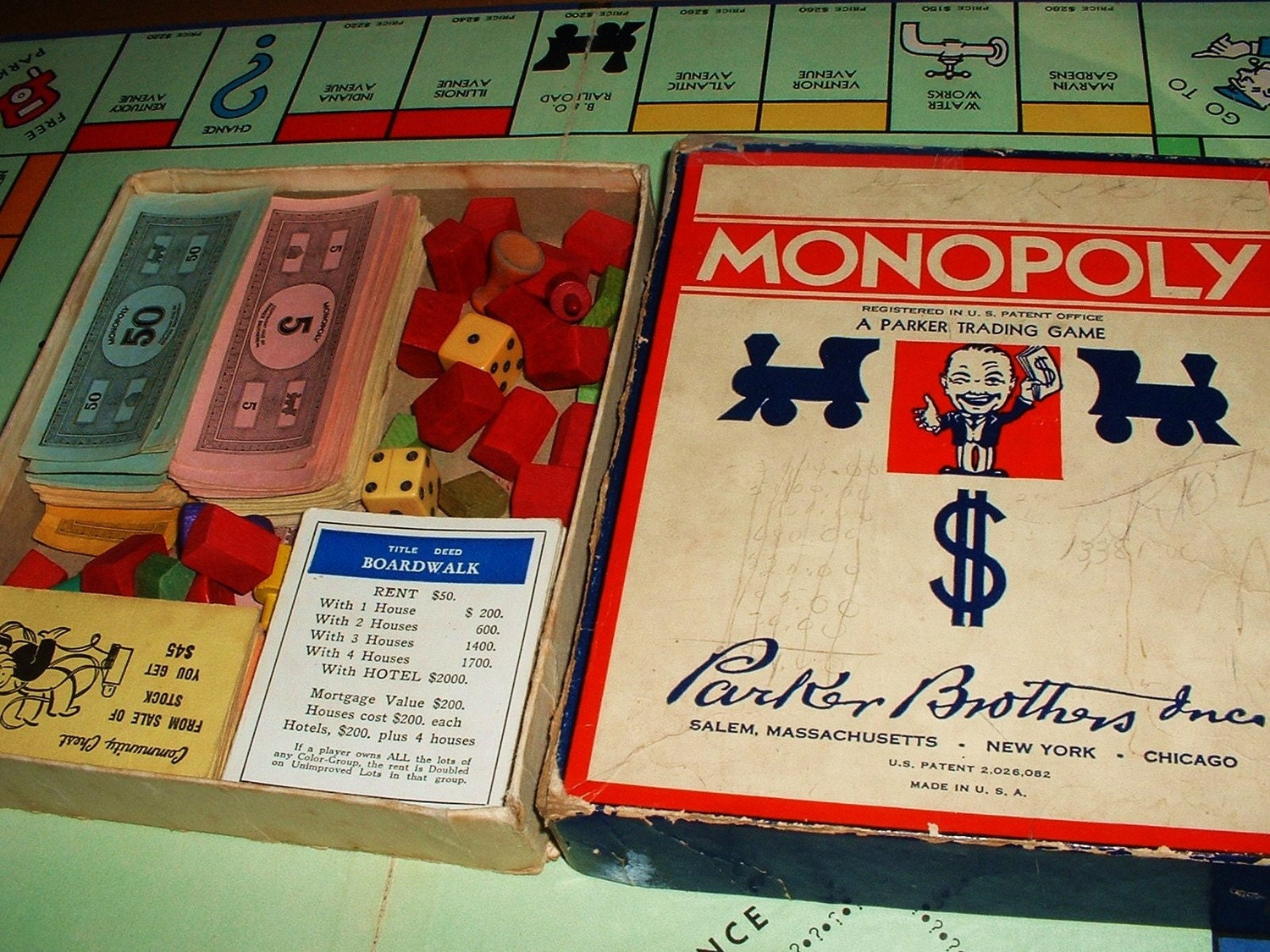 old monopoly game