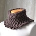 BRUNHILDE, Knitting collar pattern, PDF