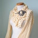 VANILLA, Crochet shrug pattern, PDF