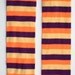 Orange, Purple, Yellow Stripe BeezLegz: Baby/Toddler/Child Leggings & Adult Arm Warmers