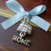 Something Blue Bouquet Charm - When in Rome