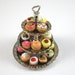 Dollhouse Miniature Food Cupcake Stand in 12th Scale