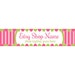 Etsy Shop Banners - OOAK - Fun Pink and Green - Shop Header Banner