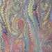 Largest 19.5" x 27" handmade marbled paper cm 50 x 70 -Bookbinding supplies . Marbleized Italian art 2328