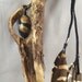 Talking Stick with Wooden Bead Handmade Hand Crafted