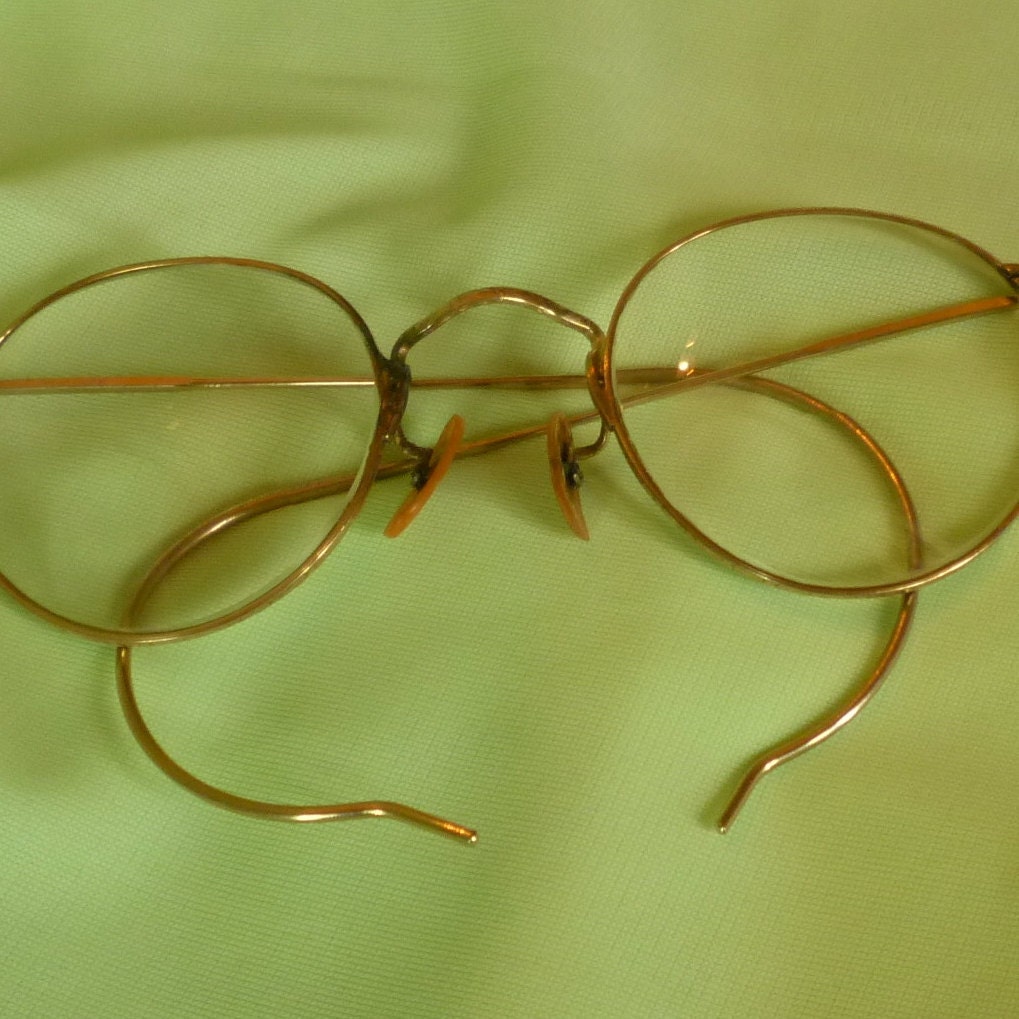 Vintage Eyeglasses Eye Glasses Old Glasses by mystic2awesome