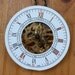 Steampunk Fantasy Victorian pocket WATCH dial necklace pendant locket clock gears