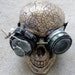 Steampunk Goggles Glasses lenses loops cyber---RARE-----Time Travel Crazy Scientist's Oculo-Vision Tool---biker motorcycle