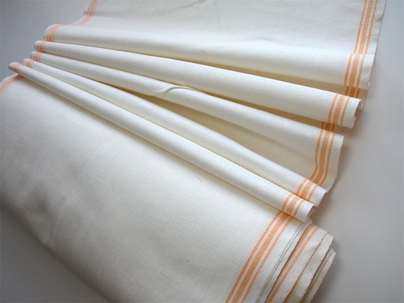 Vintage LINEN Tea Towel Fabric On The Bolt 1 Yard   Il Fullxfull.99602906 