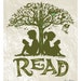 Reading Tree - 8x10 Art Print, Every Book An Adventure, Literature Getaway Read Escape Fiction