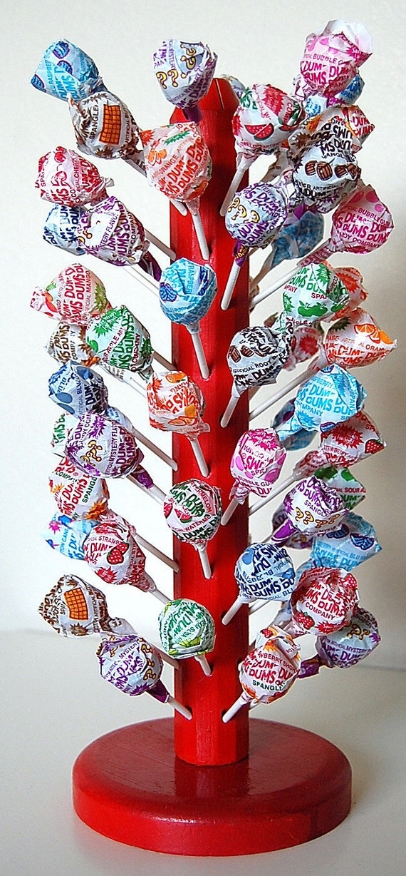 Vintage Retro Dum Dum Sucker Lollipop Display by SackLunchTime