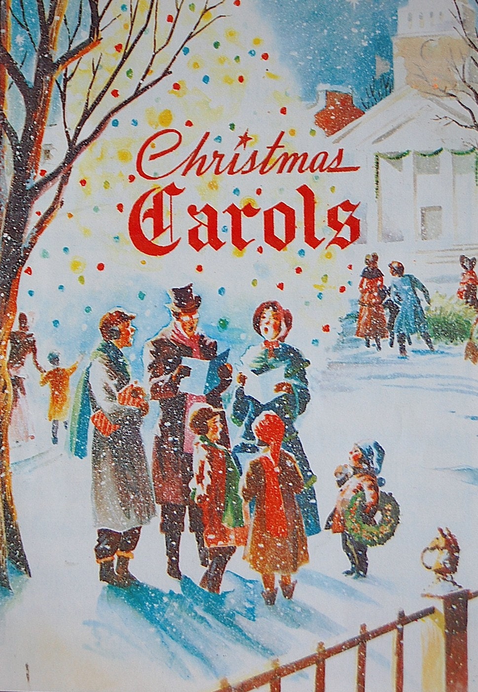 Vintage Christmas Carols Song Book
