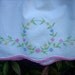 Summer Dress--CLOSEOUT PRICE--Vintage Embroidered Pillowcase Dress with Little Flowers