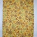 4 Honey & Brown PERCHING BIRDS Triple Layer Cotton Table Placemats PLUS Matching Table Runner