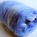 Cornflower Blue Spinning Batts Fiber Art Batt Fibre superwash merino wool tencel