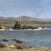 Pigeon Point Lighthouse, CA - original Oil Painting (LD 21)