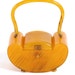 Beautiful Vintage 1940's Deco Butterscotch Bakelite Box Purse Handbag 40's 1930's 30's