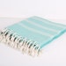 Bath Towel /Beach Towel...PESHTEMAL turquoise