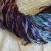 LaST OnE - Hand Dyed Ribbon - SUGAR PLUM FAIRY dark shimmer edge ribbon, 4 1/2 yards