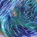 LAST OnE - Hand-dyed silky cord in beautiful PACIFIC PARADISE, 11 yards