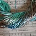 LAST OnE - Hand-dyed silky cord in beautiful SEASHORE DREAMS, 10 yards