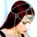 the Charm of Making - One of a Kind Vintage Rhinestone Crystal Headpiece - the Original Style from Rose of the Mire