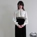 1960 formal tuxedo dress . satin and velvet . crewel detail .small .sale
