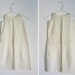 antique baptism slip gown . baby girl baby boy . 1900 1910 dress .3-6 month .sale s a l e