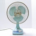 Reserved for Lee - Refurished Vintage Blue Dayton Oscillating Electric Fan