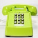 Refurbished Green Pactel Push Button Phone