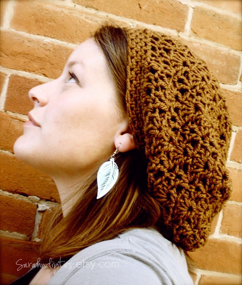 pattern for a headband crochet winter Sarahndipities PDF PATTERN Slouchy by Beanie CROCHET Crochet Boho