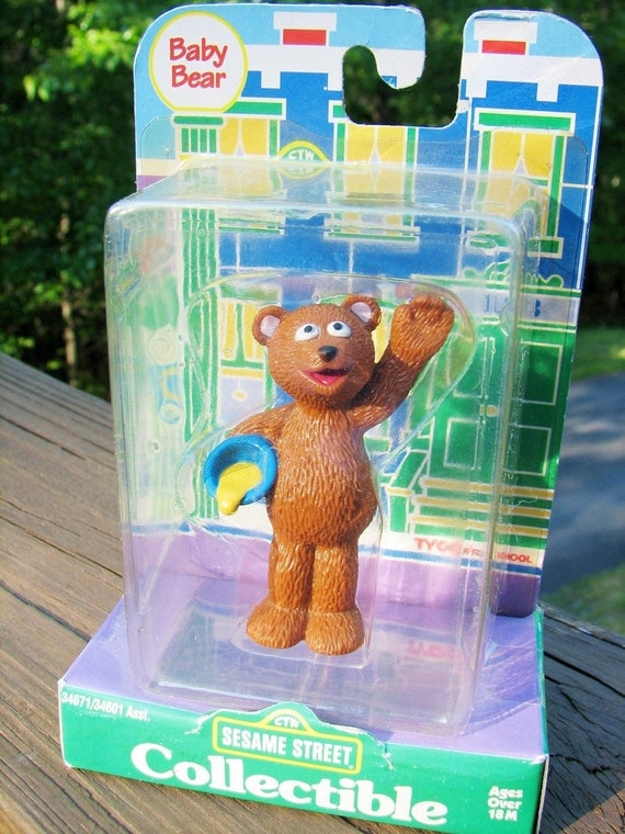 small plastic toy bears