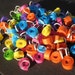 100 Hand Rolled Wedding Ceremony / Reception Exit Sendoff Streamers - WITH FINGER LOOP Rushed for marshagarbage