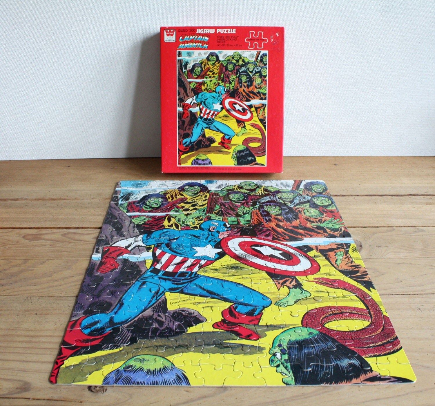 Captain America Jigsaw Puzzle