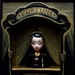 Fortuna - antique fortune teller automata - curiosity cabinet - vintage style miniature art doll with display by KarolinFelix