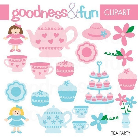 free clipart tea party - photo #35