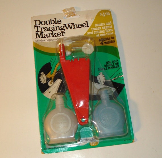 Vintage Double Tracing Wheel Marker Sewing Tool Fantastic Fit