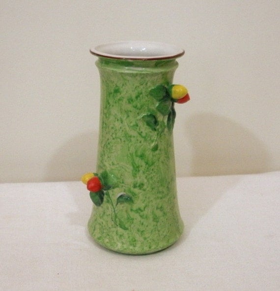 SALE Vintage Japan Trico Nagoya Vase Handpainted Japanese