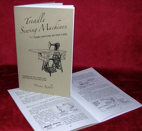 Treadle Sewing Machines Cleaning Book